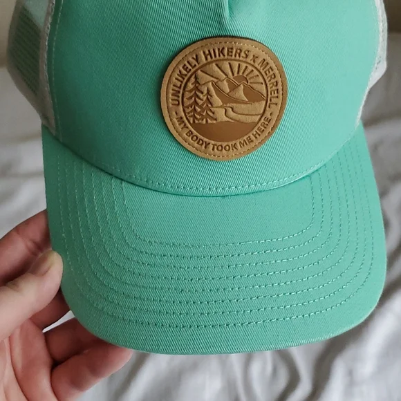 Merrell Green hiking Truckets Mesh Hat - Picture 10 of 10